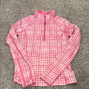 Vineyard Vines Pink Plaid Women's Top